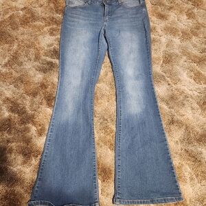 Articles Of Society Light Blue Flare Jeans